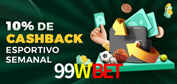 10% de bônus de cashback na 99WBET